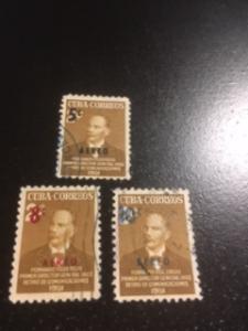 Cuba sc C51-C53 u