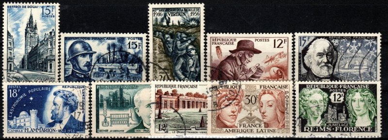 France #787-96  F-VF Used CV $8.50 (X7022)