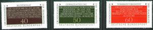 Germany Scott 1358-1360  MNH** 1981 stamp set