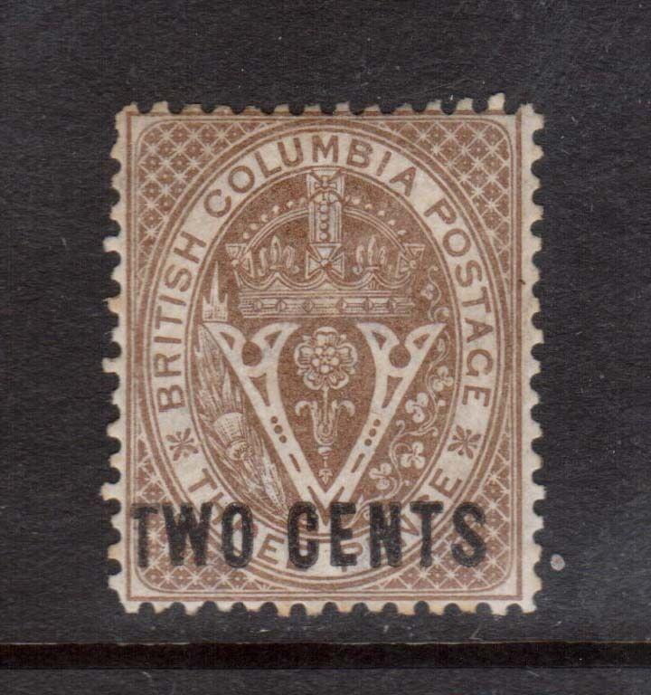 British Columbia #8 VF Mint