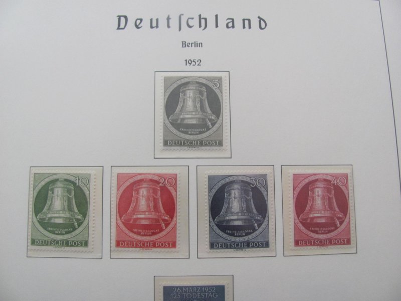 GERMANY BERLIN LIGHTHOUSE  ALBUM   1949-1990 MNH SOME BIG SETS SIGNED XF  (194)