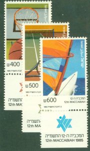 ISRAEL 910-12 MNH BIN $3.00