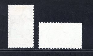 Cyprus, SC# 227-228,   VF,  Unused, Original Gum CV $4.25 .... 1580190