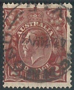 70268t - AUSTRALIA - STAMP: Stanley Gibbons # 98 - Finely Used-