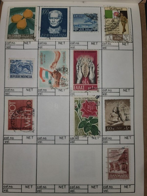 Dealer Stamp Approval Book Mixed Countries