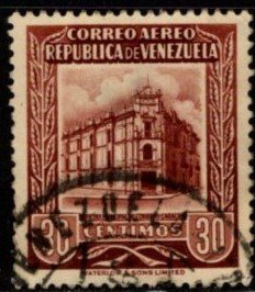 Venezuela - #C601 Post Office, Caracas - Used