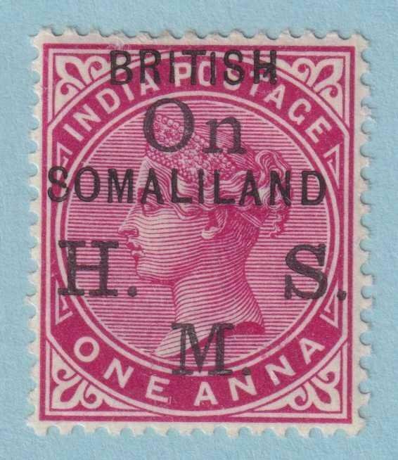 SOMALILAND PROTECTORATE O2 OFFICIAL MINT LIGHT HINGED OG * NO FAULTS VERY FINE!