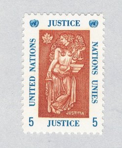 UN NY 171 MNH Justice 1967 (BP84321)