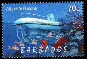 BARBADOS [1998] MiNr 0949 ( O/used ) Schiffe