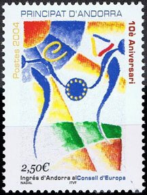 Scott #591 Council of Europe MNH