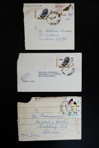 Bhutan Stamped Cover Lot