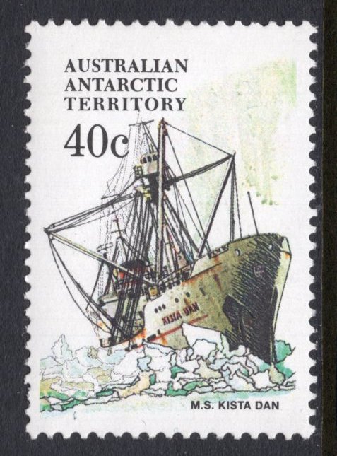 Australian Antarctic Territory L48 Sailing Ship MNH VF