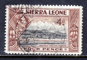 Sierra Leone - Scott #178 - Used - A bit of unevenness - SCV $4.50