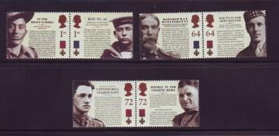 Great Britain Sc 2394-99 2006 Victoria Cross stamp set mint NH