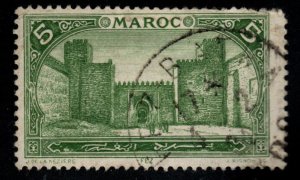 French Morocco Scott 58 Used Mosque of the Andalusians in Fez stamp