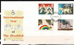 Australia 1981 International Year of The Disabled FDC