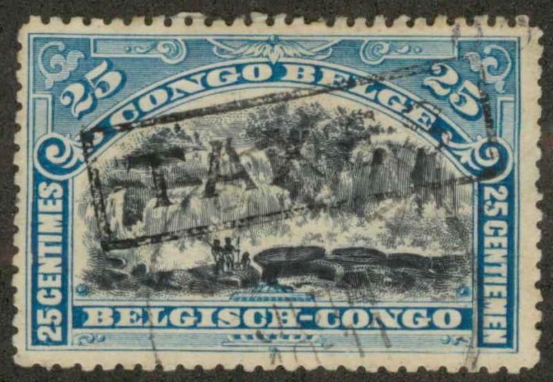 Belgian Congo 49 Used F-VF