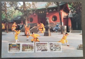 *FREE SHIP China Shaolin Temple 1995 Chinese Painting Martial Horse (stamp) MNH