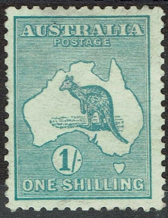 AUSTRALIA 1913 KANGAROO 1/- 1ST WMK 