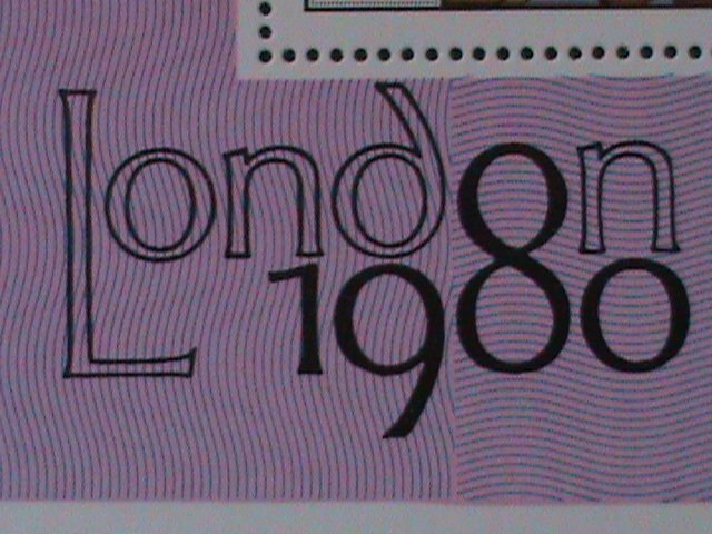 ​KIRIBATI-1980-SC#355a- LONDON'80 INTL. STAMPS SHOW--MNH S/S VF-LAST ONE