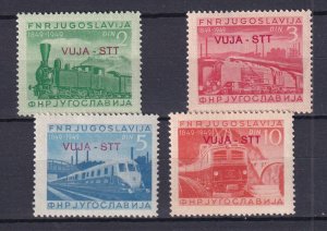 1950 - Yugoslavia Trieste (ZoneB) - Sc# 17-20 - MNH**