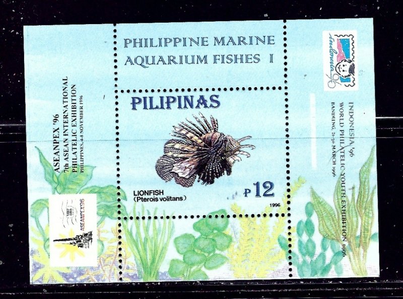 Philippines 2404a MNH 1996 Fish S/S    (ap2018)