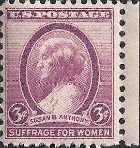 # 784 MNH - SCV-0.25 - SUSAN B. ANTHONY