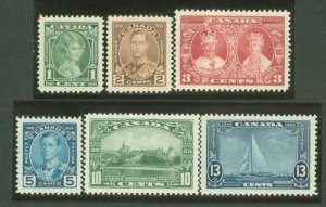 Canada #211-216  Single (Complete Set) (King)