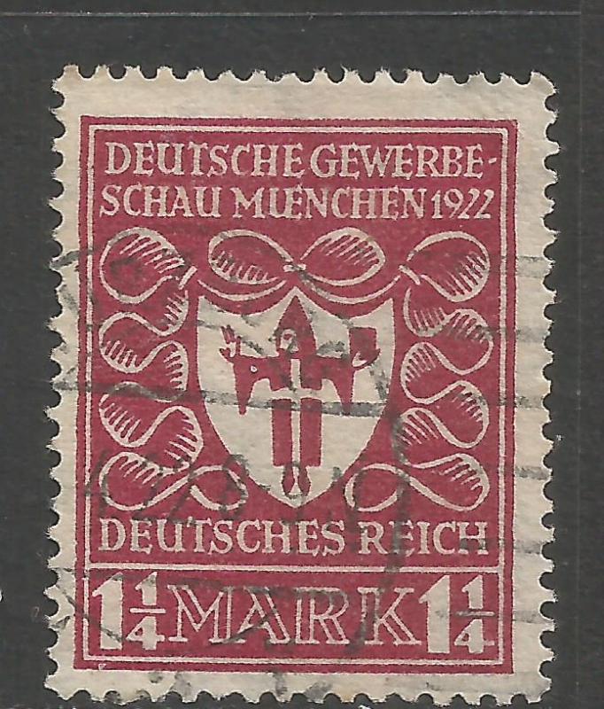 GERMANY 212 VFU E552-3