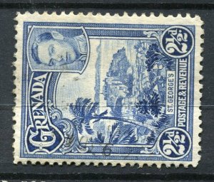 GRENADA; 1938 early GVI pictorial issue fine used 2.5d. value