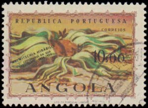 Angola #416, Incomplete Set, 1959, Plants, Used