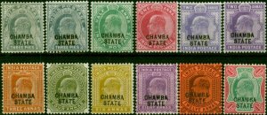 Chamba 1903-05 Extended Set of 12 SG28-40 Fine & Fresh LMM