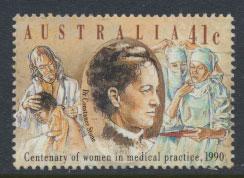 SG 1232  SC# 1165  Used  Centenary of Women in Medicine