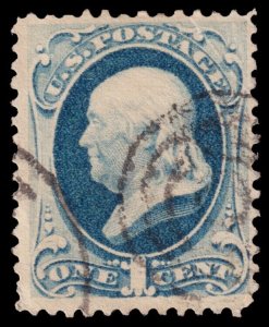 United States Scott 156 (1873) Used G, CV $5.75 W