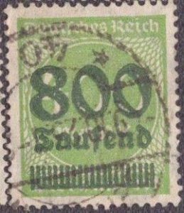 Germany 266 1923 Used