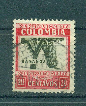 Colombia sc# C100 used cat value $.25