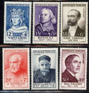 France # B285-90, Mint Never Hinge