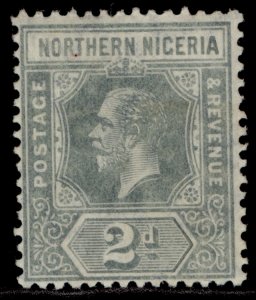 NORTHERN NIGERIA GV SG42, 2d grey, M MINT. 
