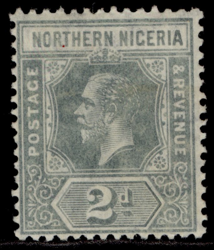 NORTHERN NIGERIA GV SG42, 2d grey, M MINT.