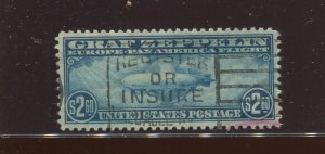 C15 Graf Zeppelin Air Mail Used Stamp (Bx 4195)