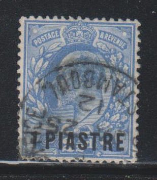 Great Britain,  Offices in Turkish Empire, 1pi  (SC# 39) Used