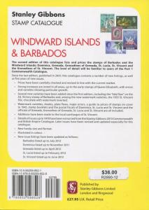 Stanley Gibbons Commonwealth Stamp Catalogue Windward Islands Barbados 2nd Edit