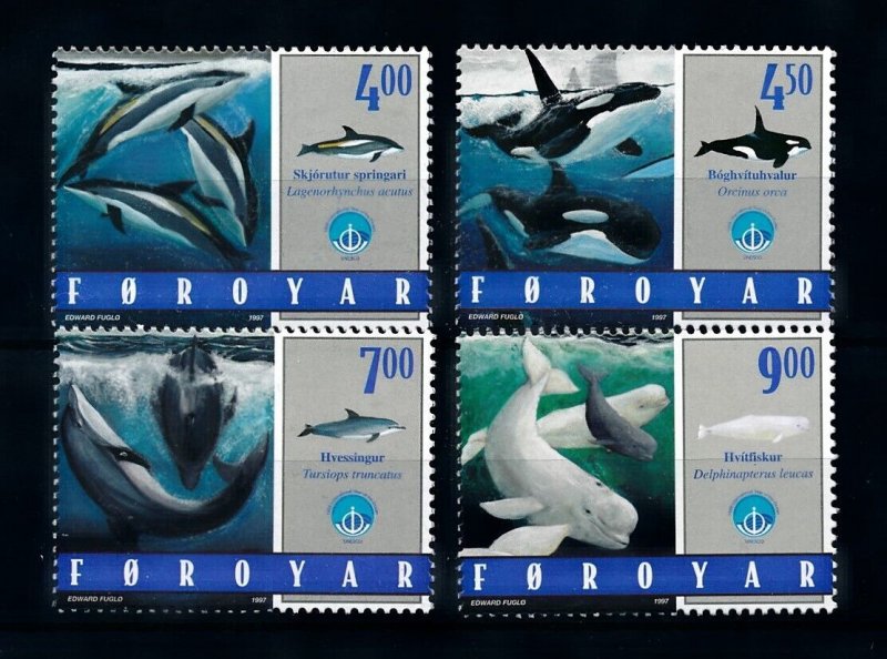 [99331] Faroe Islands 1948 Marine life whales orca UNESCO  MNH