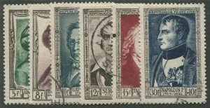 FRANCE #B258-B263 USED SET