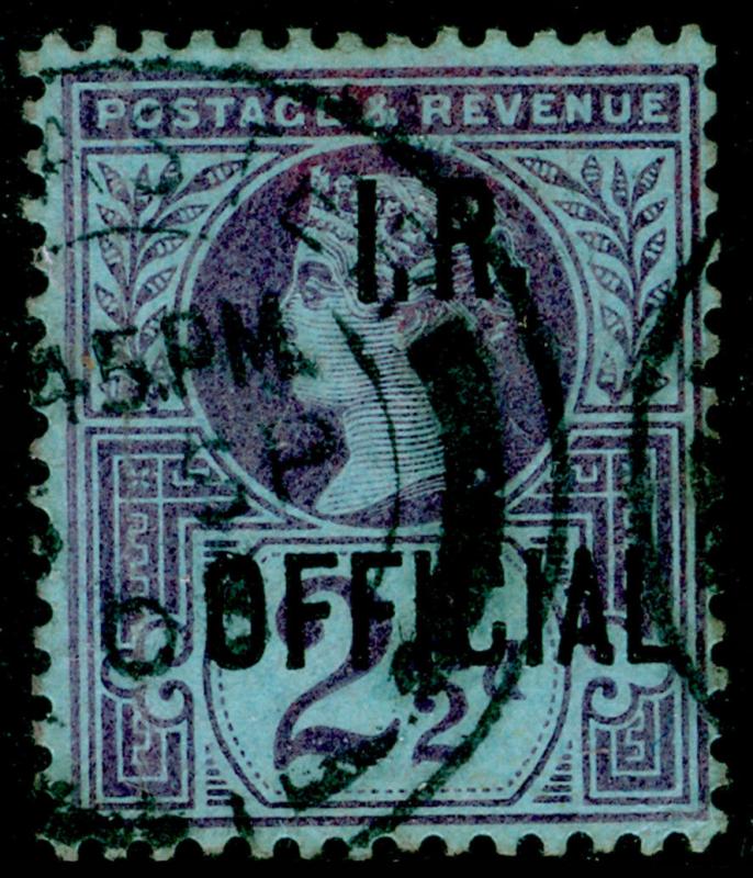 SGO14, 2½d purple/blue, FINE USED, CDS. Cat £30.