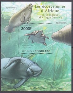 2011 Togo 4220/B639 Turtles - Mangroves of Central Africa 12,00 €