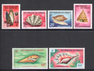 1962 Cote Francaise des Somalis - Yvert Catalogue #311-14 + Airmail #31-32 - She