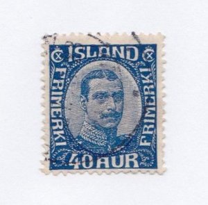 Iceland stamp #124, used