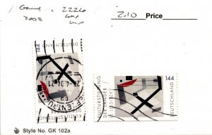 Germany, Postage Stamp, #2226 (2 Ea) Used, 2003 El Lissitzky (AC)