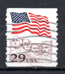 US Scott #2523, Plate Number Coil #1